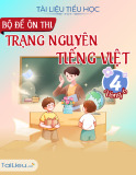 Bộ đề ôn thi Trạng nguyên Tiếng Việt lớp 4 - Vòng 6