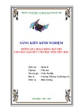 Sáng kiến kinh nghiệm Tiểu học: Thông qua hoạt động bán trú giáo dục đạo đức cho học sinh tiểu học