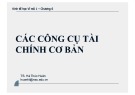 Bài giảng Các nguyên lý kinh tế vĩ mô: Chương 6 - TS. Hà Thúc Huân