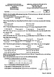 Đề thi giữa học kì 2 môn Toán lớp 10 năm 2024-2025 có đáp án - Trường THPT Trần Khai Nguyên