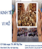 Bài giảng Kinh tế vi mô: Chương 1 - TS. Đỗ Thị Thu