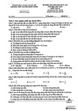 Đề thi giữa học kì 2 môn Vật lý lớp 12 năm 2024-2025 có đáp án - Trường THPT Nguyễn Quốc Trinh, Hà Nội