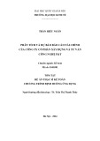 Tóm tắt Đề án Thạc sĩ Kế toán: Phân tích và dự báo báo cáo tài chính của Công ty Cổ phần Xây dựng và Tư vấn Công nghệ P&T