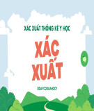 Đề cương môn Xác xuất thống kê y học