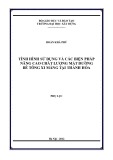 Phụ lục luận văn Thạc sĩ: Tình hình sử dụng và các biện pháp nâng cao chất lượng mặt đường bê tông xi măng tại Thanh Hóa