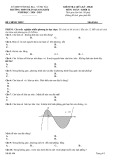 Đề thi giữa học kì 2 môn Toán lớp 12 năm 2024-2025 - Trường THPT Trần Quang Khải, Bà Rịa-Vũng Tàu