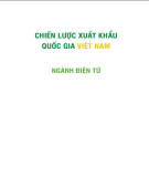 Chiến lược xuất khẩu quốc gia Việt Nam - Ngành điện tử