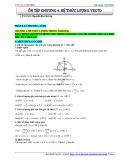 Toán 10 (Cánh diều) - Ôn tập chương 4: Hệ thức lượng - Vectơ