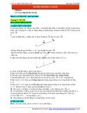 Toán 10 (Chân trời sáng tạo) - Ôn tập chương 5: Vecto