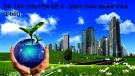 Bài giảng Chuyên đề Sinh học 12: Ôn tập Chuyên đề 3 (Sách Chân trời sáng tạo)
