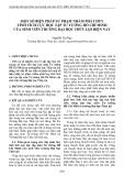 Một số biện pháp sư phạm nhằm phát huy tính tích cực học tập tư tưởng Hồ Chí Minh của sinh viên trường Đại học Thủy lợi hiện nay
