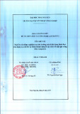 Báo cáo tổng kết đề tài khoa học và công nghệ cấp trường: Nghiên cứu thực nghiệm sự ảnh hưởng của hình dáng hình học của dụng cụ cắt lên sự hình thành khuyết tật trên bề mặt gia công tấm composite