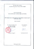 Báo cáo tổng kết đề tài khoa học và công nghệ cấp trường: Điều khiển hệ truyền động sử dụng động cơ đồng bộ từ thông dọc trục