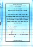 Báo cáo tổng kết đề tài khoa học và công nghệ cấp trường: Phân tích các nhân tố tác động đến quyết định áp dụng phương pháp kế toán chi phí dòng nguyên vật liệu trong các doanh nghiệp sản xuất thép thuộc Khu công nghiệp Gang Thép Thái Nguyên