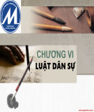 Bài giảng Pháp luật đại cương: Chương 6 - Trường ĐH Tài chính Marketing