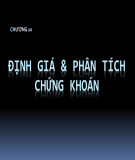 Bài giảng Thị trường chứng khoán: Chương 10 - ThS. Nguyễn Vũ Duy