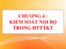 Bài giảng Hệ thống thông tin kế toán: Chương 4 - Trường ĐH Ngân hàng TP.HCM
