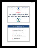 Bài giảng Bảo hiểm: Chương 5 - Nguyễn Đoàn Châu Trinh