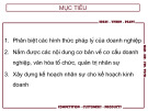 Bài giảng Khởi nghiệp kinh doanh: Chương 5 - Tổ chức hoạt động khởi nghiệp