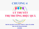 Bài giảng Quản lý danh mục đầu tư: Chương 4 - ThS. Nguyễn Phạm Thi Nhân