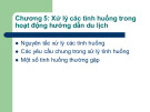 Bài giảng Nghiệp vụ hướng dẫn du lịch: Chương 5