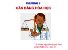 Bài giảng Hóa đại cương: Chương 8 - TS. Phan Nguyễn Quỳnh Anh