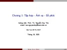 Bài giảng Đại số tuyến tính: Chương 1 - PGS. TS. Nguyễn Duy Tân