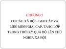 Bài giảng Chủ nghĩa xã hội khoa học: Chương 5 - Nguyễn Thị Minh Huệ