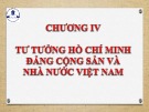 Bài giảng Tư tưởng Hồ Chí Minh: Chương 4 - Trường ĐH Ngân hàng TP.HCM
