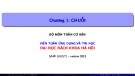 Bài giảng Giải tích 3: Chương 1 - Chuỗi