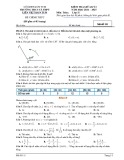 Đề thi giữa học kì 1 môn Toán lớp 11 năm 2024-2025 - Trường THCS&THPT Liên Việt Kon Tum