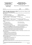 Đề thi giữa học kì 2 môn Lịch sử lớp 10 năm 2024-2025 - Trường PTDTNT THCS&THPT Nước Oa