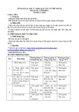 Kế hoạch bài dạy Khoa học tự nhiên 8 - Bài 27: Khái quát về cơ thể người (Sách Cánh diều)