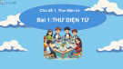 Bài giảng Hành trang công dân số lớp 5 - Chủ đề 1, Bài 1: Thư điện tử