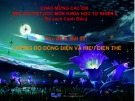 Bài giảng Khoa học tự nhiên 8 - Bài 23: Cường độ dòng điện và hiệu điện thế (Sách Cánh diều)
