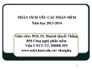 Bài giảng Phân tích yêu cầu phần mềm: Chương 2 - PGS. TS.Huỳnh Quyết Thắng