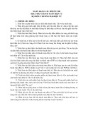 Ngân hàng câu hỏi ôn thi học phần Thanh toán điện tử