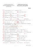 Đề thi giữa học kì 1 môn Giải tích 2 năm 2016-2017 có đáp án - Mã đề 01