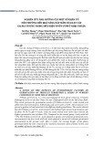 Nghiên cứu ảnh hưởng của một số nhân tố môi trường đến khả năng nảy mầm của hạt cây gai ma vương trong điều kiện vườn ươm ở Ninh Thuận