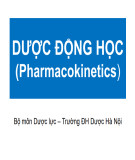 Bài giảng Dược động học (Pharmacokinetics)