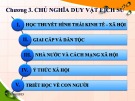 Bài giảng Triết học Mác-Lênin: Chương 3 - TS. Đặng Hà Chi