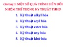 Bài giảng Kỹ thuật sản xuất dược phẩm 1 (Phần 1): Chương 3