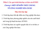 Bài giảng Kỹ thuật sản xuất dược phẩm 1 (Phần 1): Chương 1