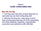 Bài giảng Kỹ thuật hóa dược: Chương 2 - Thuốc chống động kinh