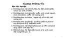Bài giảng Hóa học thủy quyển