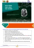 Giáo án Toán 10 (Kết nối tri thức với cuộc sống) – Hoạt động thực hành trải nghiệm: Một số nội dung cho hoạt động trải nghiệm hình học