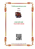 Tài liệu chuyên đề Nguyên hàm