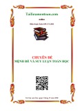 Chuyên đề Mệnh đề và suy luận toán học