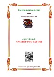 Chuyên đề Các phép toán tập hợp