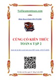 Củng cố kiến thức toán 6 tập 2